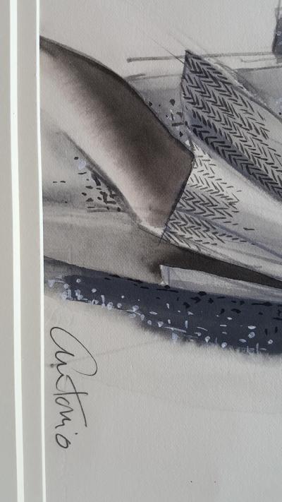 Antonio Lopez Vogue Magazine Fashion Illustration Adel Simpson 1984