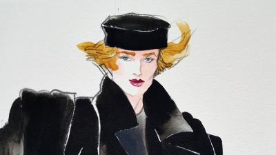 Antonio Lopez Vogue Magazine Fashion Illustration Stephen Sprouse 