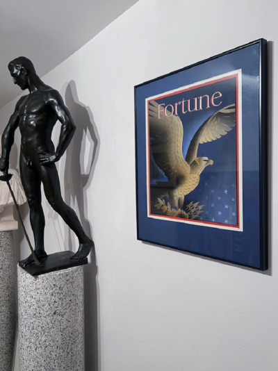 Antonio Petruccelli American Eagle Fortune Magazine Cover Alternate February 1940 1940