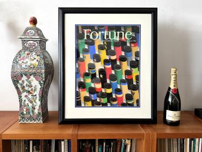 Antonio Petruccelli Fortune Magazine Cover 1937 Original Artwork Exhibited at Met Museum