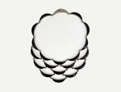 Antonio Pineda Antonio PIned necklace and earrings set cascade design