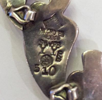 Antonio Pineda Antonio PIneda necklace with leaf design