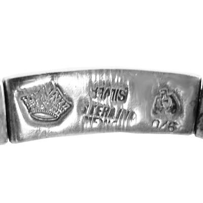 Antonio Pineda Rare Antonio Pineda Sterling and Onyx Necklace