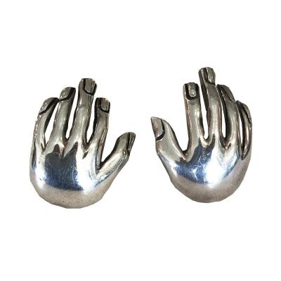 Antonio Pineda Surrealist Hand Cuff Links by Antonio Pineda