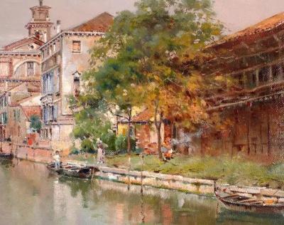 Antonio Reyna Venetian Canal