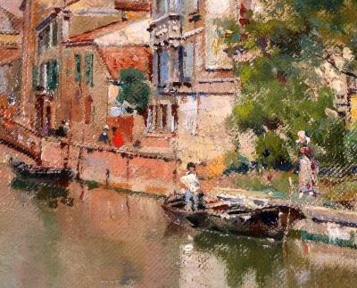 Antonio Reyna Venetian Canal
