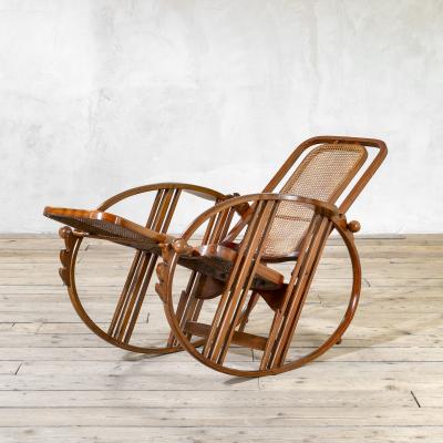 Antonio Volpe Antonio Volpe Wooden Rocking Chair