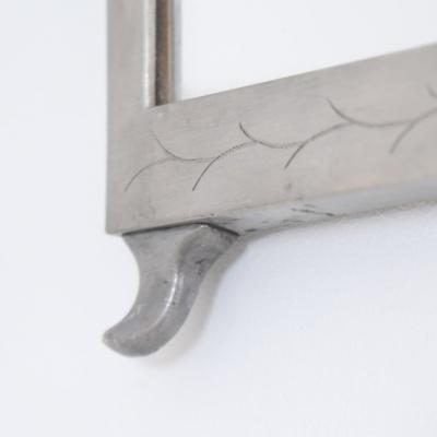 Antti Hakkarainen Nordic Classicm Pewter Wall Mirror Taidetakomo A Hakkarainen 1930s