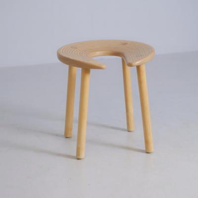 Antti Nurmesniemi Iconic Antti Nurmesniemi Sauna Horseshoe Stool for Palace Hotel Helsinki 1952