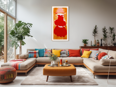 Anya Spielman Blush Abstract painting 2012