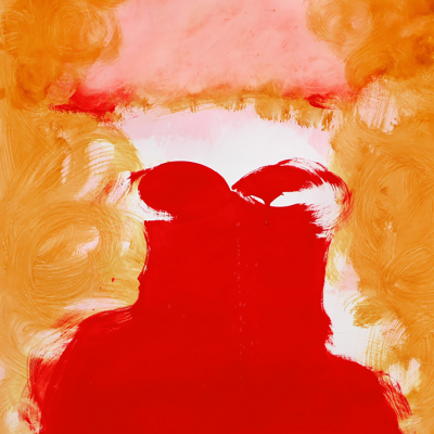 Anya Spielman Blush Abstract painting 2012