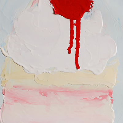 Anya Spielman Incarnadine Abstract painting 2011