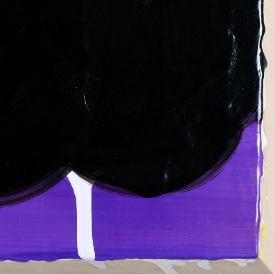 Anya Spielman Night Abstract painting 2020