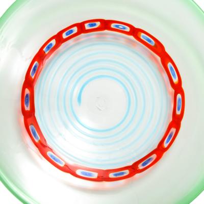 Anzolo Fuga Anzolo Fuga Charger with Multi Color Murrhines 1950s