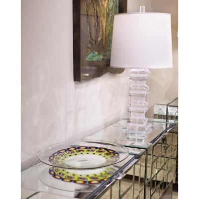 Anzolo Fuga Anzolo Fuga Charger with Rings of Murrhines 1950s