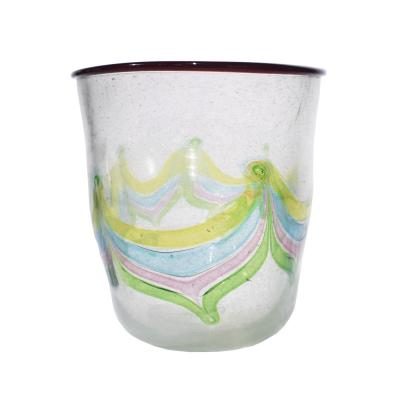 Anzolo Fuga Anzolo Fuga Hand Blown Glass Vase From The Pavone Series 1957 60