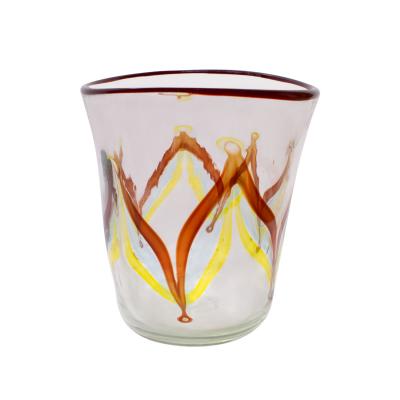 Anzolo Fuga Anzolo Fuga Hand Blown Glass Vase From The Pavone Series 1957 60