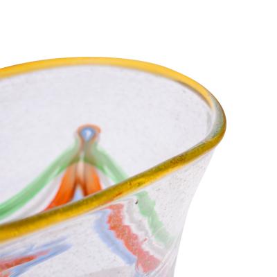 Anzolo Fuga Anzolo Fuga Hand Blown Glass Vase From The Pavone Series 1957 60