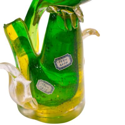 Anzolo Fuga Anzolo Fuga Rare and Important Large Hand Blown Glass Bird Sculpture Ca 1957