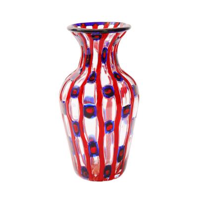 Anzolo Fuga Anzolo Fuga Transennati Vase with Unique Variation 1962