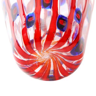 Anzolo Fuga Anzolo Fuga Transennati Vase with Unique Variation 1962