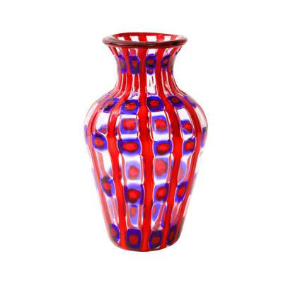 Anzolo Fuga Anzolo Fuga Transennati Vase with Unique Variation 1962