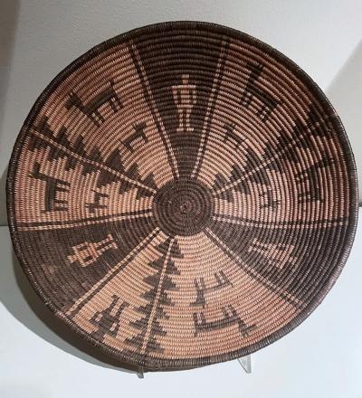 Apache figural tray