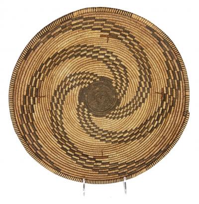 Apache polychrome tray