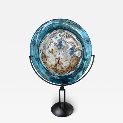 Aquarium Disc from Murano Italy
