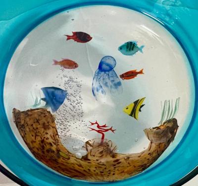 Aquarium Disc from Murano Italy