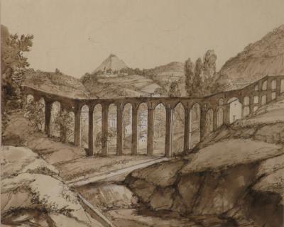 Aqueduct of La Cava deTirreni in Campania