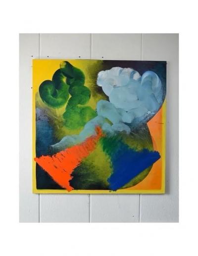 Aquil Copier Untitled Symbolic universes and chameleons playing in the kindergarten 