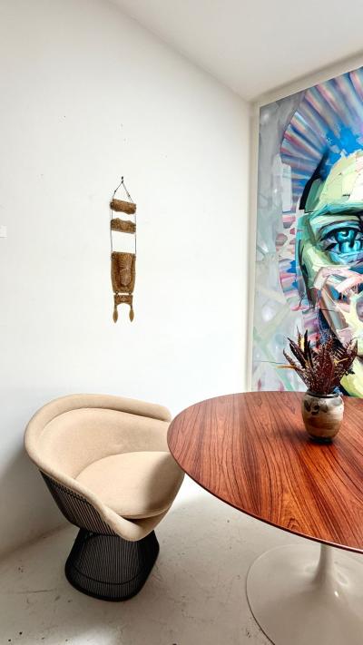 Arabesque Wall Hanging Vase by Michael Frances Higgins