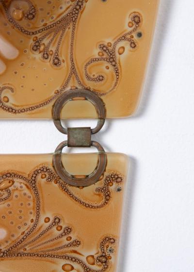 Arabesque Wall Hanging Vase by Michael Frances Higgins