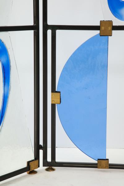 Arberto Toini Italian Murano glass screen by Alberto Toini