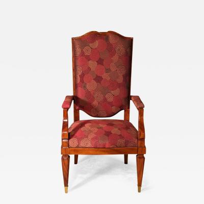 Arbus style single high backed armchair