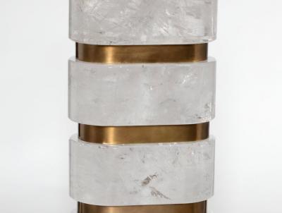 Arc Rock Crystal Lamps by Phoenix