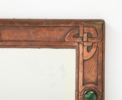 Archibald Knox Copper Mirror
