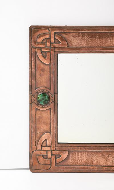 Archibald Knox Copper Mirror