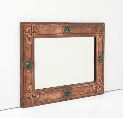 Archibald Knox Copper Mirror