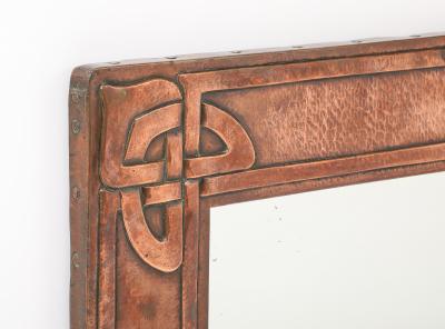 Archibald Knox Copper Mirror