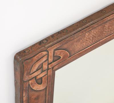 Archibald Knox Copper Mirror