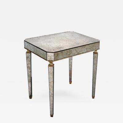 Archibald Taylor An American Rectangular Mirrored Side Table by Archibald Taylor