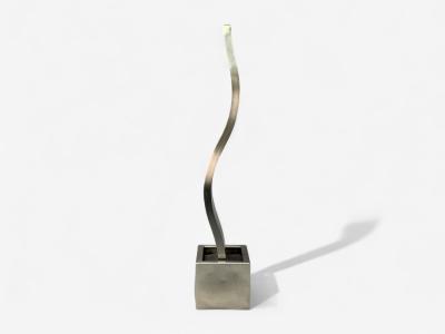 Archie Held Contemporary Stainless Steel Monumental Water Sculpture USA 2000