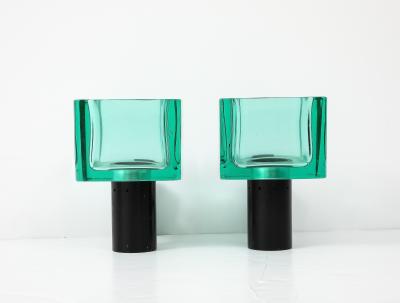 Archimede Seguso 1960s pair of sconces by Archim de S guso