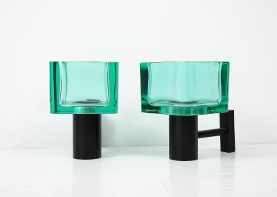 Archimede Seguso 1960s pair of sconces by Archim de S guso