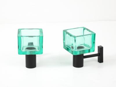 Archimede Seguso 1960s pair of sconces by Archim de S guso