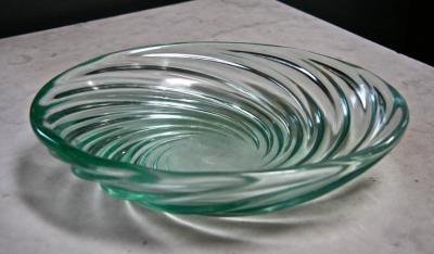 Archimede Seguso Archimede Seguso Bowl Vetro a COSTA Murano 1951