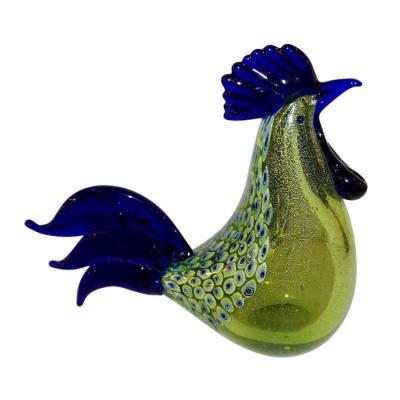 Archimede Seguso Archimede Seguso Italian Mid Century Modern Chartreuse Bird