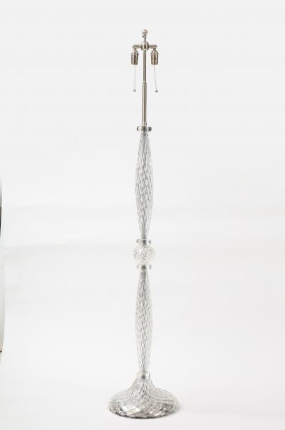 Archimede Seguso Archimede Seguso Murano Glass Floor Lamp